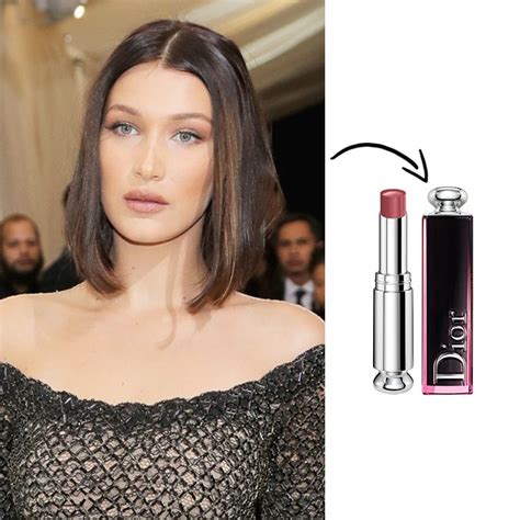 bella hadid dior red lipstick|These Iconic Celebrity Red Lipstick Moments Include Some .